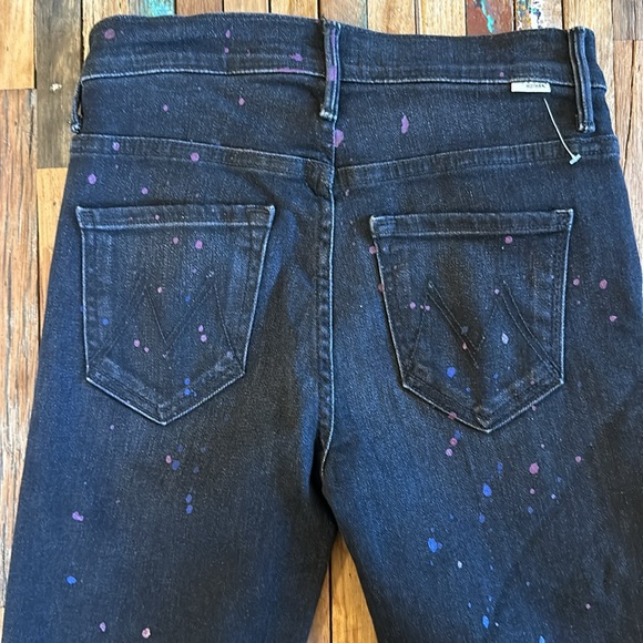 MOTHER The Insider Ankle Jeans Sz 25 *NWOT* “Rain City Lights” - Picture 7 of 9
